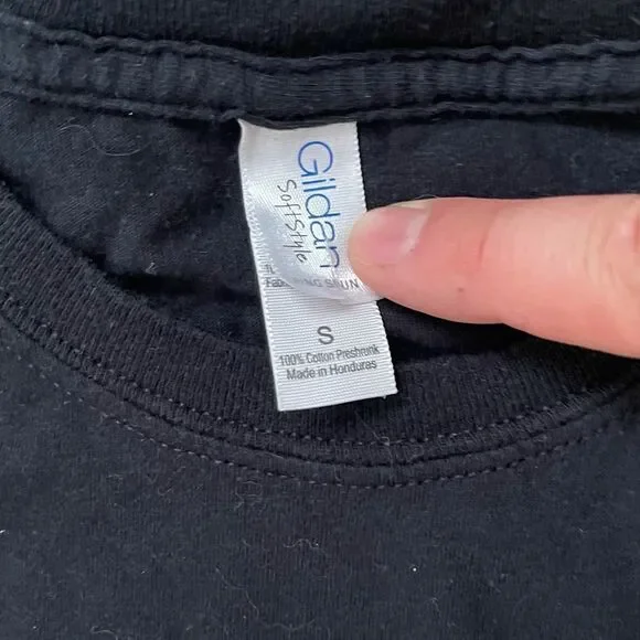 2014 Eminem Rihanna Monster Tour Rose Bowl California Graphic T-Shirt Black S - Picture 2 of 5